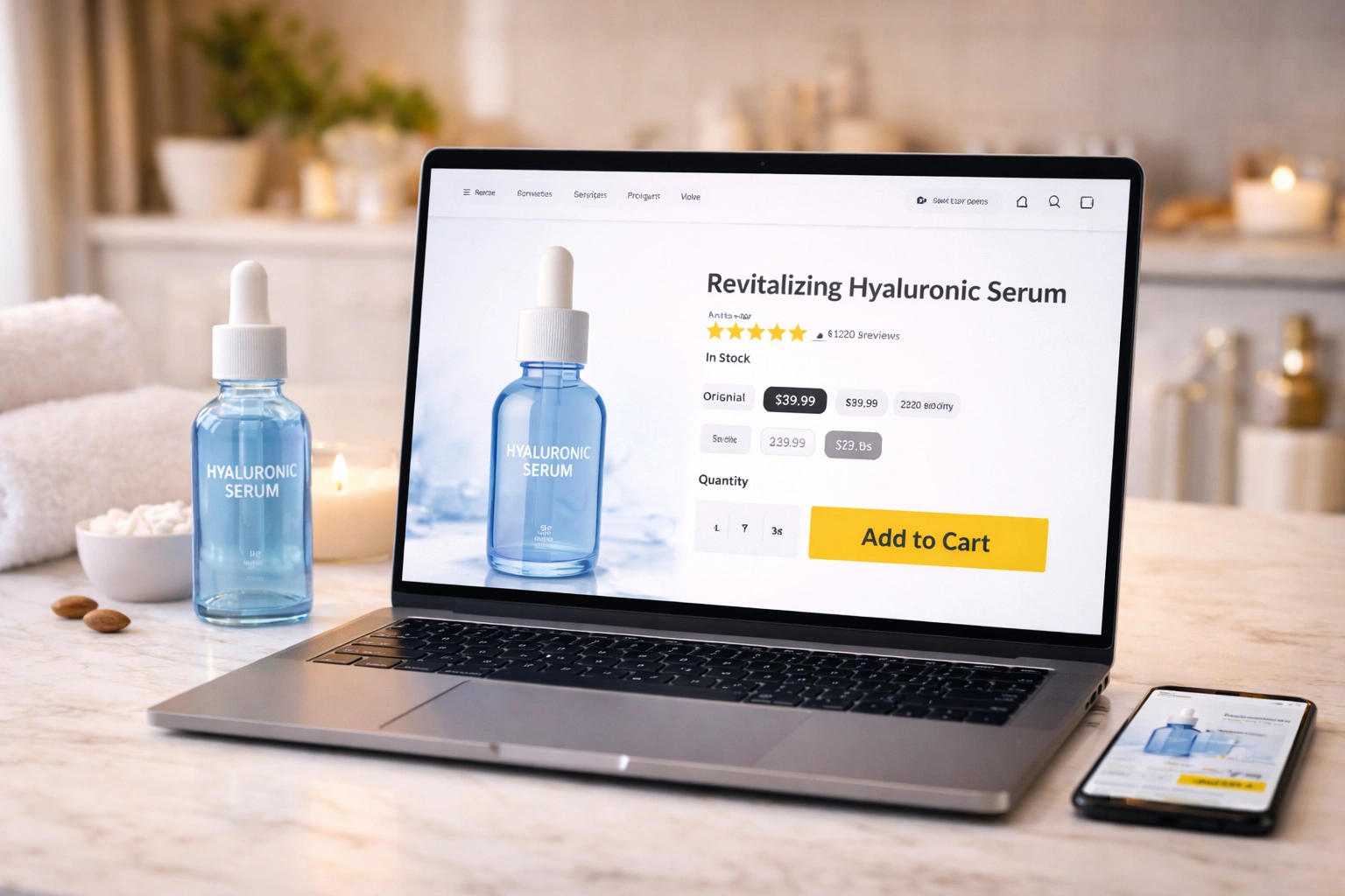 Revitalizing Hyaluronic Serum